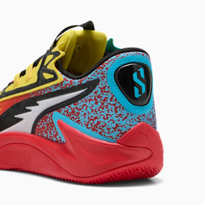 Chaussures de basketball Scoot Zeros II Caution Homme, Rickie Orange-Speed Yellow, extralarge